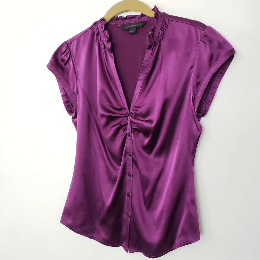 NEW EXPRESS women's top Silk XS